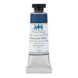 Michael Harding Professional Watercolors - 15ml Tubes (Prussian Blue)