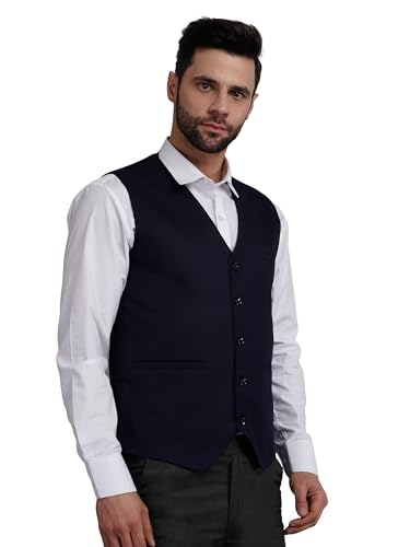 Image of APKR Men's Solid Waistcoat