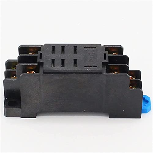 Relé 24VDC LY2N interruptor electromagnético 10A FUDGIO de 8 pines con enchufe base 5