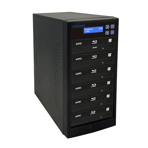 1 to 5 Blu-ray BD BDXL M-Disc CD DVD Duplicator Copier Tower with FREE Copy Protection