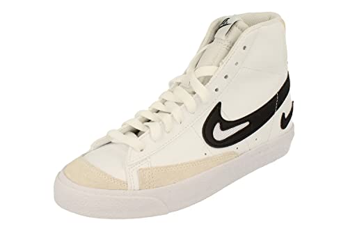 Nike Blazer GS SI Trainers DR7893 Sneakers Shoes (UK 4 US 4.5Y EU 36.5, White Black White 100)