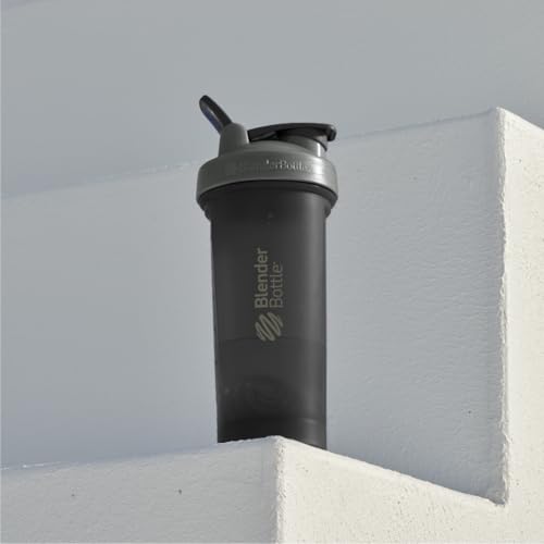 Image of BlenderBottle Classic V2 Shaker Bottle Perfect for Protein Shakes and Pre Workout, 28-Ounce, Grey /Black, Black Shadow