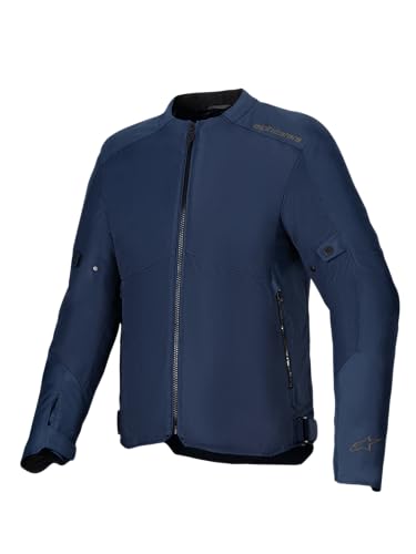 Alpinestars C-1 Air Jacket, Lightweight & Stylish, Touring & Commuting Motorcycle Jacket with Breathable Construction, M, Blue