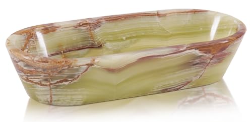 Radicaln Marble Dough Bowl 10" Inches Green Handmade Key Bowl