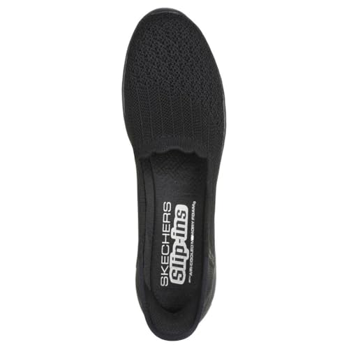 Skechers Skechers Women's Hands Free Slip-Ins Seager - Believe It, Black, 10