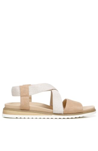 Dr. Scholl's Shoes Women's Islander Strappy Flat Sandal,Tawny Birch Microfiber,7 - image 4