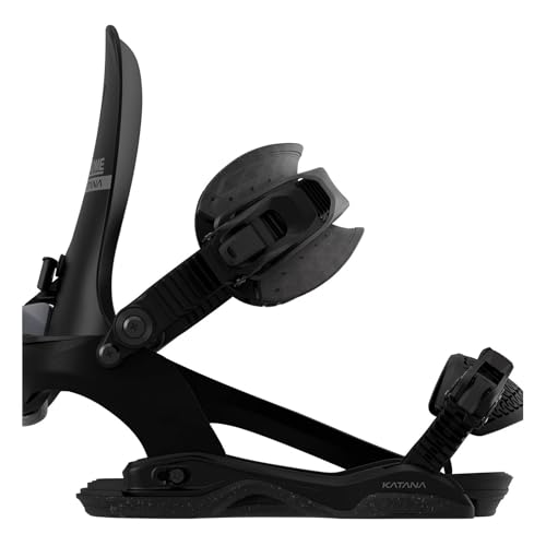 Rome Katana AW Fase Men's Snowboard Bindings, Black, L/XL