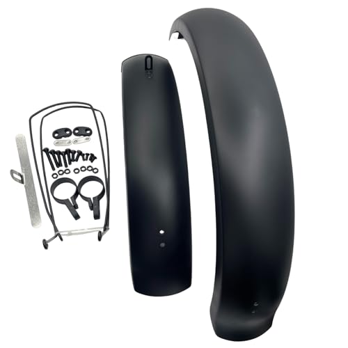 Fat Tire Bike fenders Full Cover Snow Bike Mudguard Cycling Bike Fender for Ebike Mountain Bike 20 * 4.0 inch