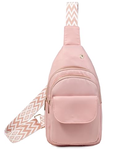 Image of AOSTIHOT Small Sling Backpack Crossbody Sling Bag for Women, Casual Chest Daypack Cross Body for Travel Running Hiking Multicolor