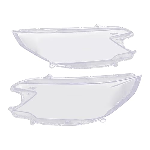 NTINGDE Pair Headlight Headlamp Lampshade Lens Cover Compatible with Honda CRV 2012 2013 2014 Left&Right Headlight Cover Headlamp Lens Shell, Clear (2012-2014)