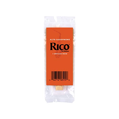 Rico Saxophone Reeds Reeds For Alto Saxophone Thinner Vamp Cut For Ease Of Play