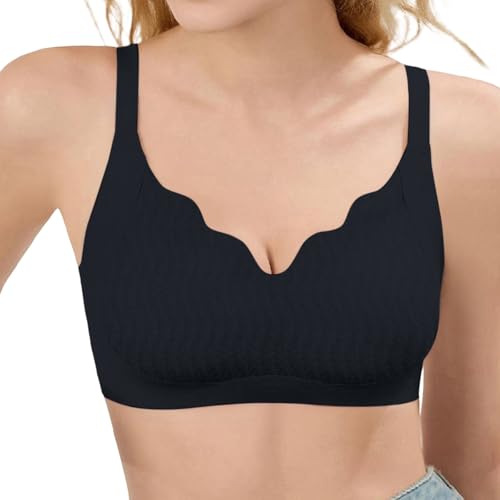 Cocila Brasier Sin Costuras para Mujer Tipo Sujetadores Mujer, Suaves, Bralette De Total, Uso Diario Embarazadas Aros Sujetador Tallas Grandes Deportivos Personas Mayores Almohadillas Currentlye