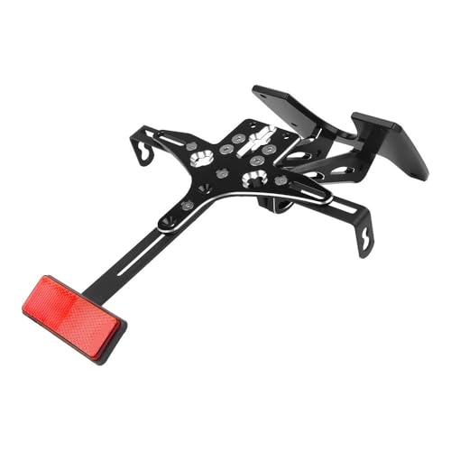 Support plaque cadre de support plaque d'immatriculation moto réglable GSXR
