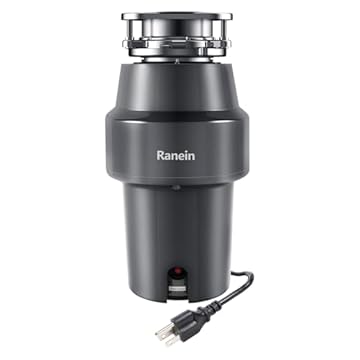 food waste disposer kitchen stainless steel chamber