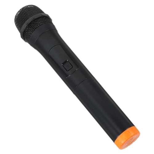 BESPORTBLE Micrófono Inalámbrico de Mano Dinámico con Supresión de Ruido Pantalla Digital y Receptor para Transmisión y Karaoke al Aire Color Aleatorio