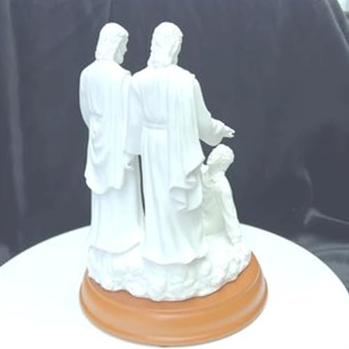 Estatua Joseph Smith Primera Visión 6 pulgadas Mármol miniatura 3