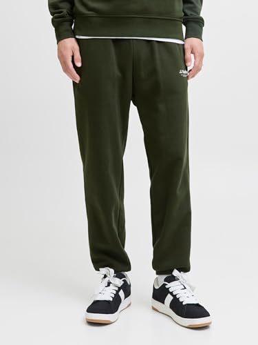 Upim, Pantaloni Jogging In Felpa Di Cotone Uomo, Unisex, Verde Scuro, Taglia: M - 2