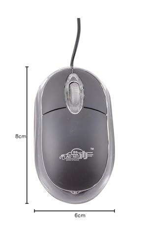 Image of Adnet AD-201 Mouse adds comfort and control to your computing experience. The high-performance optical engine captures small movement inputs with ease. It provides ease-of-use and better reliability as there are no moving parts to wear out or gather dirt and dust. Featuring three buttons, this mouse is perfect for Internet enthusiasts and gamers as well, with fast and accurate responses. Black