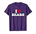 I Love Bears Heart Animal Lover T-Shirt