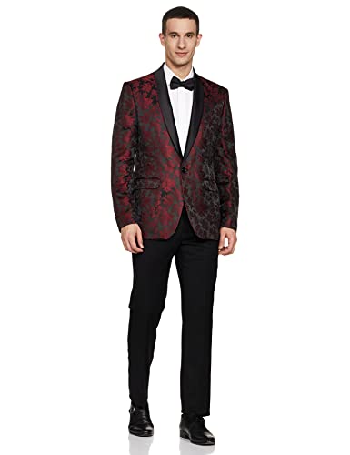 Image of Ethnix Men's SB1B-SHAWL Lapel Jacket Regular Blazer