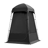 Vestuario al Aire Libre Tienda de campaña for Ducha al Aire Libre, Tienda baño móvil for Playa, Pesca para la Privacidad en Camping(Schwarz)