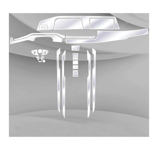 Panneau de porte et fenêtres Golf 8 GTI film de protection anti-rayures TPU