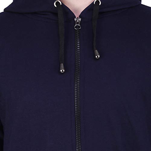Image of Men's Cotton Hooded Neck Hoodie