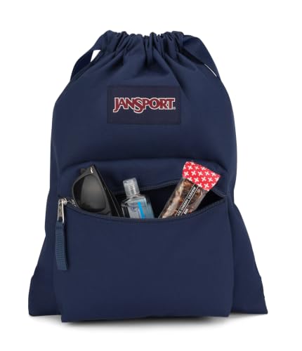 Image of JanSport Draw Sack - Adjustable Drawstring Gym /Travel Bag | Ultra-lightweight and famously durable, the JanSport Draw Sack is your ultimate grab-and-go bag for daily essentials.
