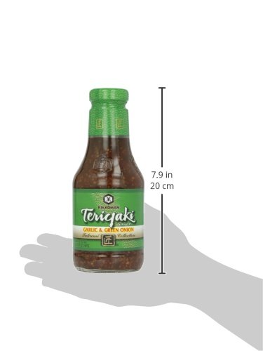 Image of Kikkoman Teriyaki Sauce, Garlic & Green Onion, 20.5 oz (Pack of 2)