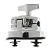 Baosity 3 Pcs Drum Holder Base Plate Rack Clamp Tom Drum Mount Bracket for Tom Drum Musical Instrument Accessory