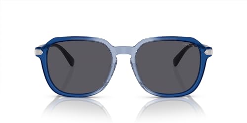 Coach Men's Hc8383u Universal Fit Square Sunglasses