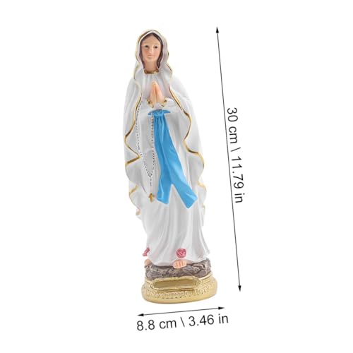 Figurine Vierge pour décoration intérieure et extérieure de maison