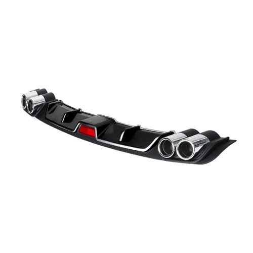 Alerón trasero universal de plástico ABS para personalizar defensas de 118 a 128 cm