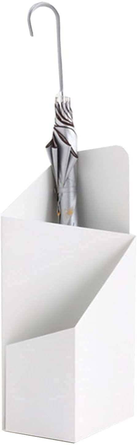 Porte-parapluie étanche et antirouille avec bac de stockage double