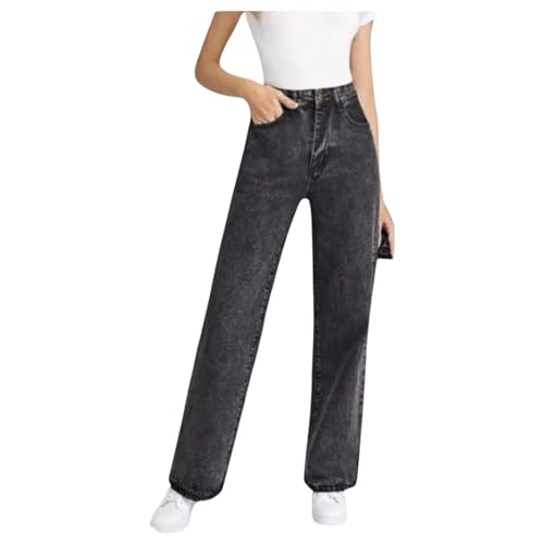 Image of Women's High Rise Straight Fit Jeans||Comfort Fit Straight Jeans