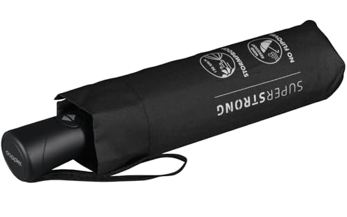Parapluie pliant Doppler noir automatique idéal pour vos déplacements - 3