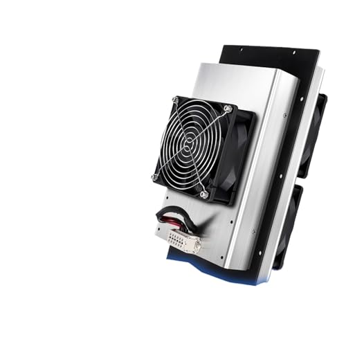 Semiconductor Cooler Industrial Cabinet Cooling Chip 50W-720W Peltier Air Conditioning Module Cooling Fan Green Design(Yellow)