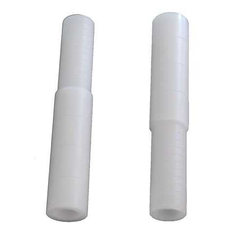 Meuey Lyot 2PCS Golf Club Shaft Extensions Putter Shaft Extension Shaft Extensions for Golf Clubs White 0.5225 