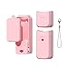 BTG All-in-One Set Silicone Protective Case for DJI Pocket 3 Accessories Parts Case Cover Protector (Pink)