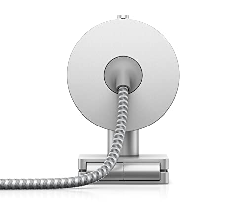 HP Webcam 950 4K Pro, Campo de visión de 103°, Reconocimiento Facial, Corrección automática de Brillo, Compatible con Zoom, Teams, Twitch, Youtube, Windows 11, Chrome y macOS, Plata - imagen 10