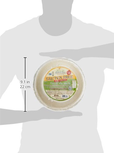 Wholly Wholesome, Pie Shell Gluten Free 9 Inch 2 Count, 14.9 Ounce