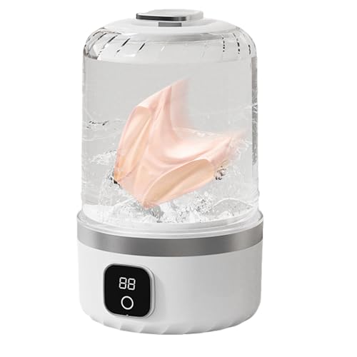 Petite machine à laver rechargeable idéale en voyage et hôtel