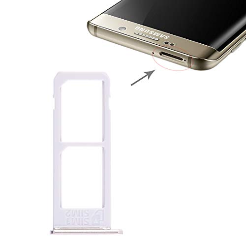 2 Vassoio For scheda SIM For Galaxy S6 Edge plus / S6 Edge + (grigio)