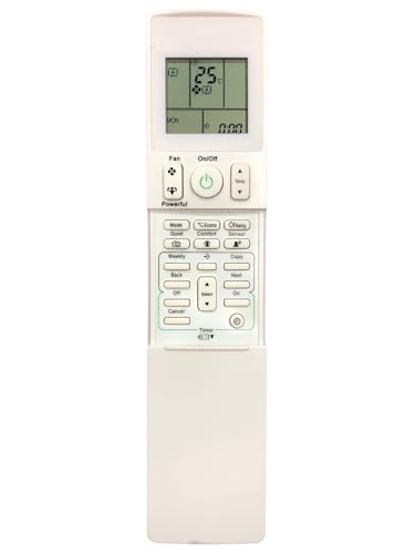 Image of Upix AC Remote No. 169 (No Backlight), Compatible /Replacement for Daikin AC Remote Control (Exactly Same Remote Will Only Work)