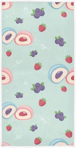 フェイスタオル バスタオル 綿 速乾 薄手 イチゴ いちご 苺 ケーキ おしゃれ 大判 タオル 部屋干し 柔らかく 肌に優しい 四季通用 家庭用 ホテル 業務用