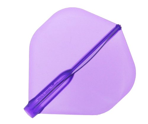 NineDartOut.us Cosmo Darts Fit Flight (AIR) 3 Pack Standard Dart Flight (Purple)