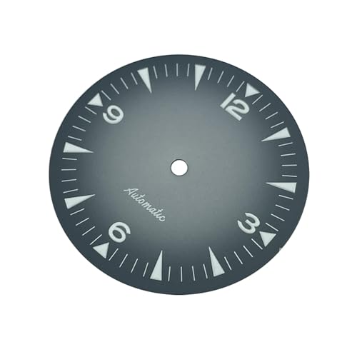 Cadran de montre 31mm NH35A NH38A avec effet dégradé et aiguilles lumineuses BGW9