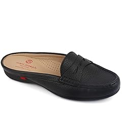 Black Tumbled Leather