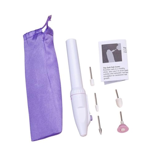 Anneome Polisseuse Ongles Électrique Portable USB Multifonctionnelle pour Manucure et Pédicure Outil Compact pour Polissage et Ponçage des Cuticules Kit Manucure à Usage Professionnel et