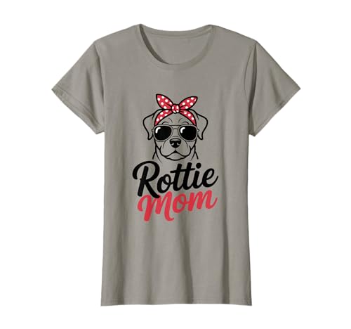 Rottweiler Perro Rottie Mom Camiseta